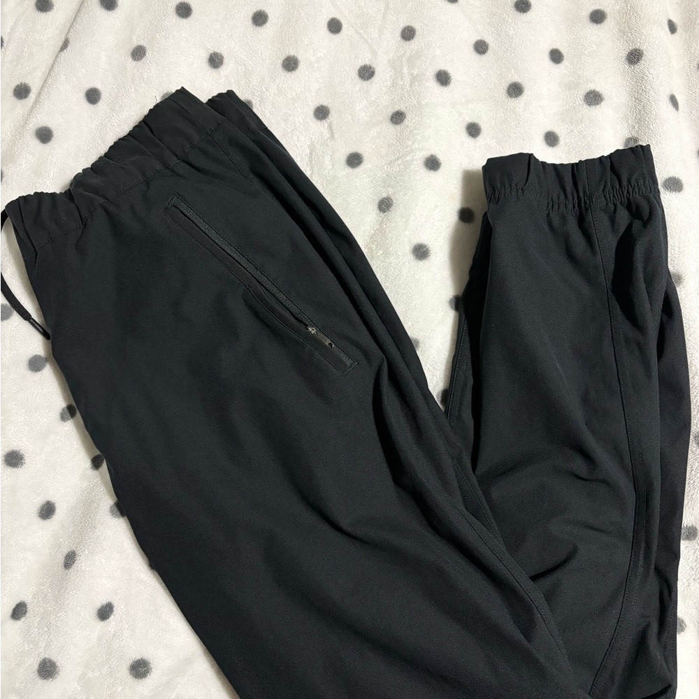 Lululemon Athletica Black Zippered Joggers